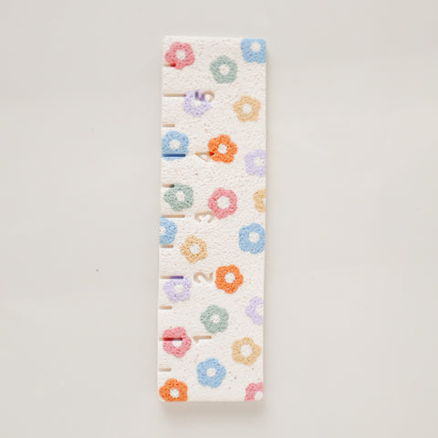 Floral Ruler Bookmark