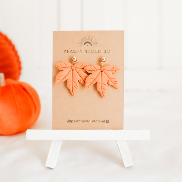 Maple Leaf Earrings