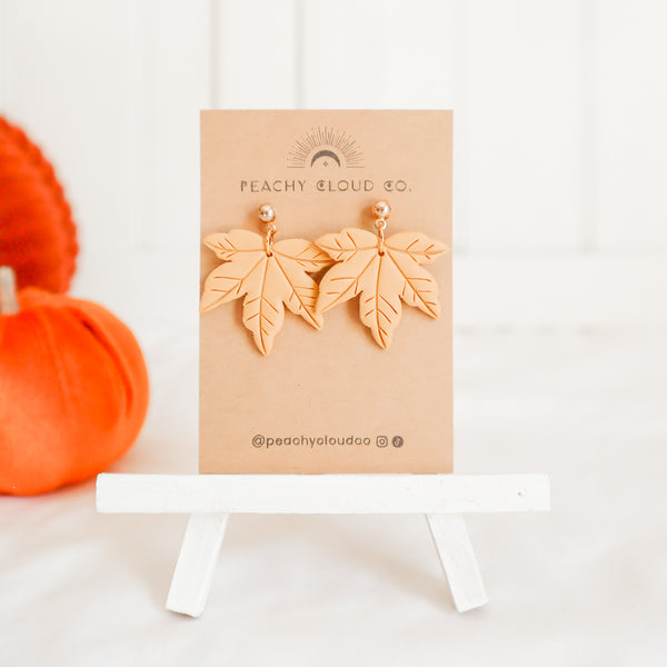 Maple Leaf Earrings