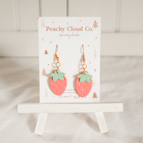 Strawberry Earrings