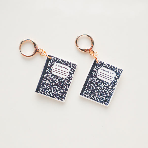 Composition Book Earrings