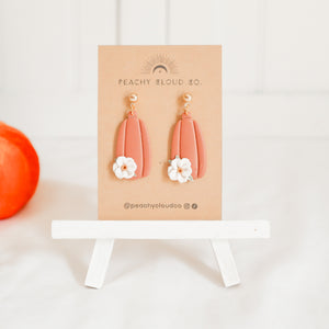 Pumpkin Earrings - Tall