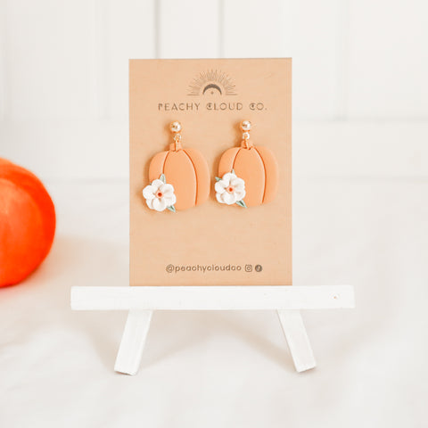 Pumpkin Earrings - Short