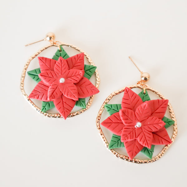 Poinsettia Dangles