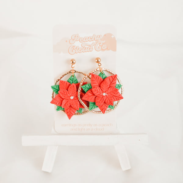 Poinsettia Dangles